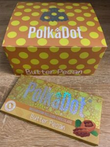 Polka dot mushroom bar-Butter Pecan